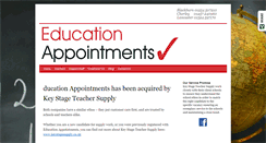 Desktop Screenshot of educationappointments.com